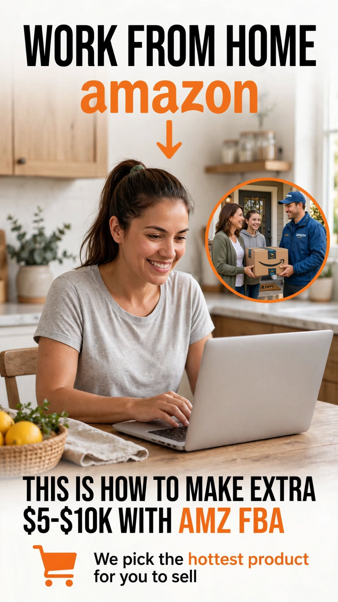Work from home with Amazon FBA — make an extra $5-$10k with a fully managed store